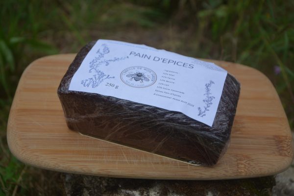 Pain d’épices au miel de nos ruches